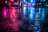 AI-generated city scene